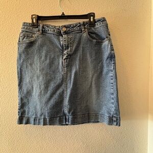 Denim Blue Skirt